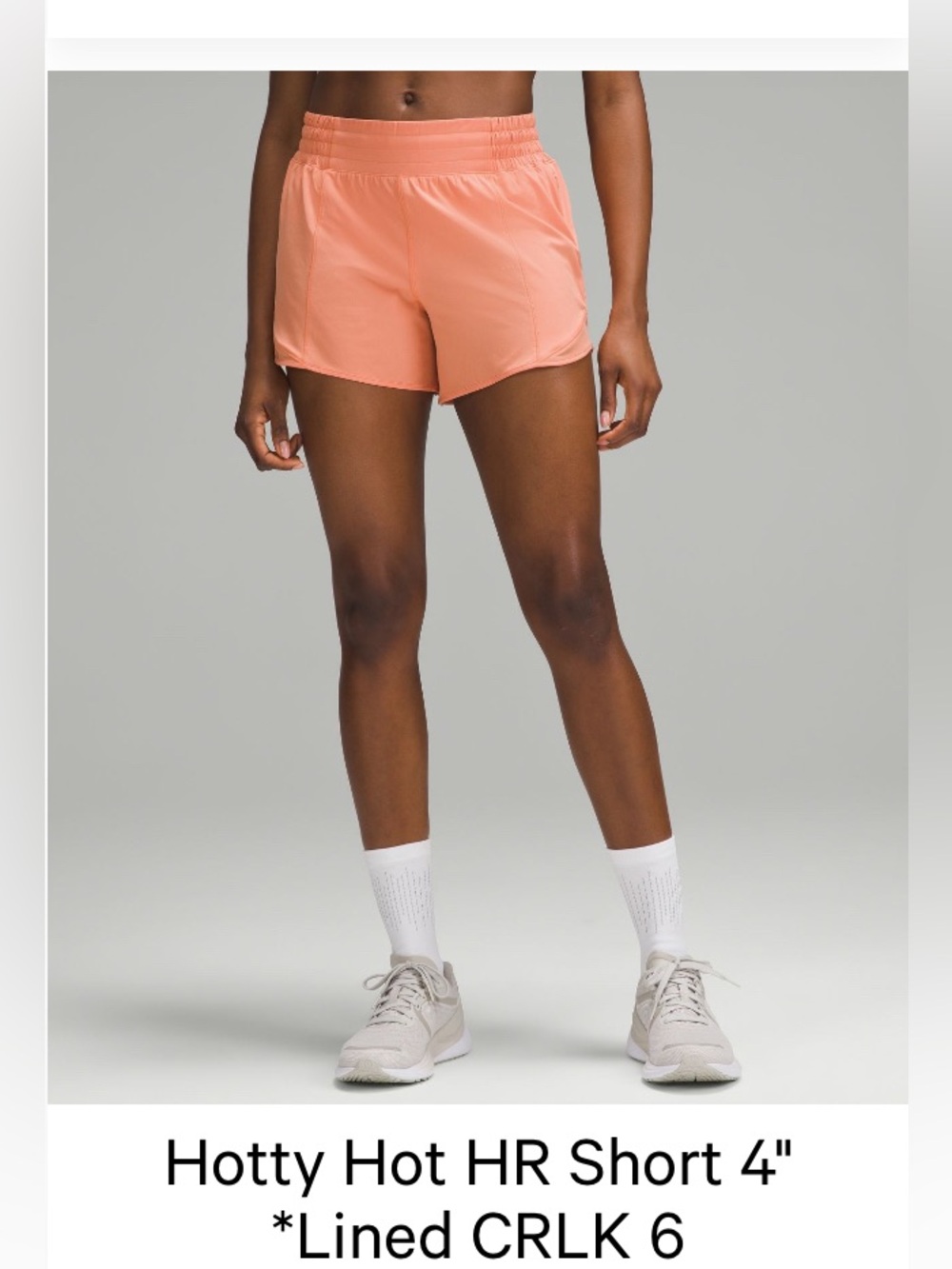 lululemon athletica Hotty Hot High-Rise 4" Lined Running Shorts